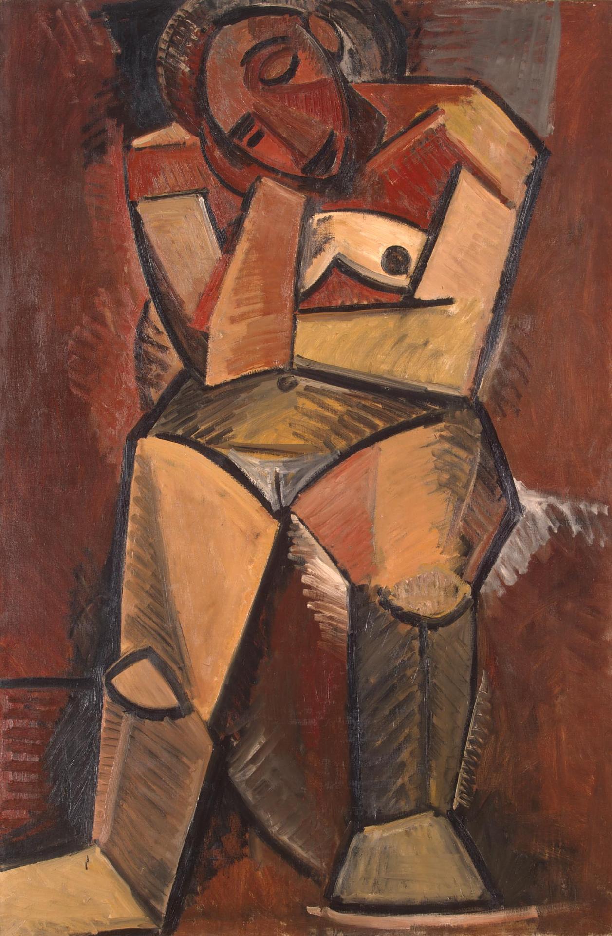Picasso Seated woman 1908
